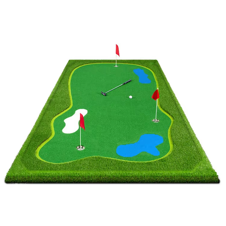 Golf Equipment For Sale - Mesin Golf Putting Indoor dengan Matras,