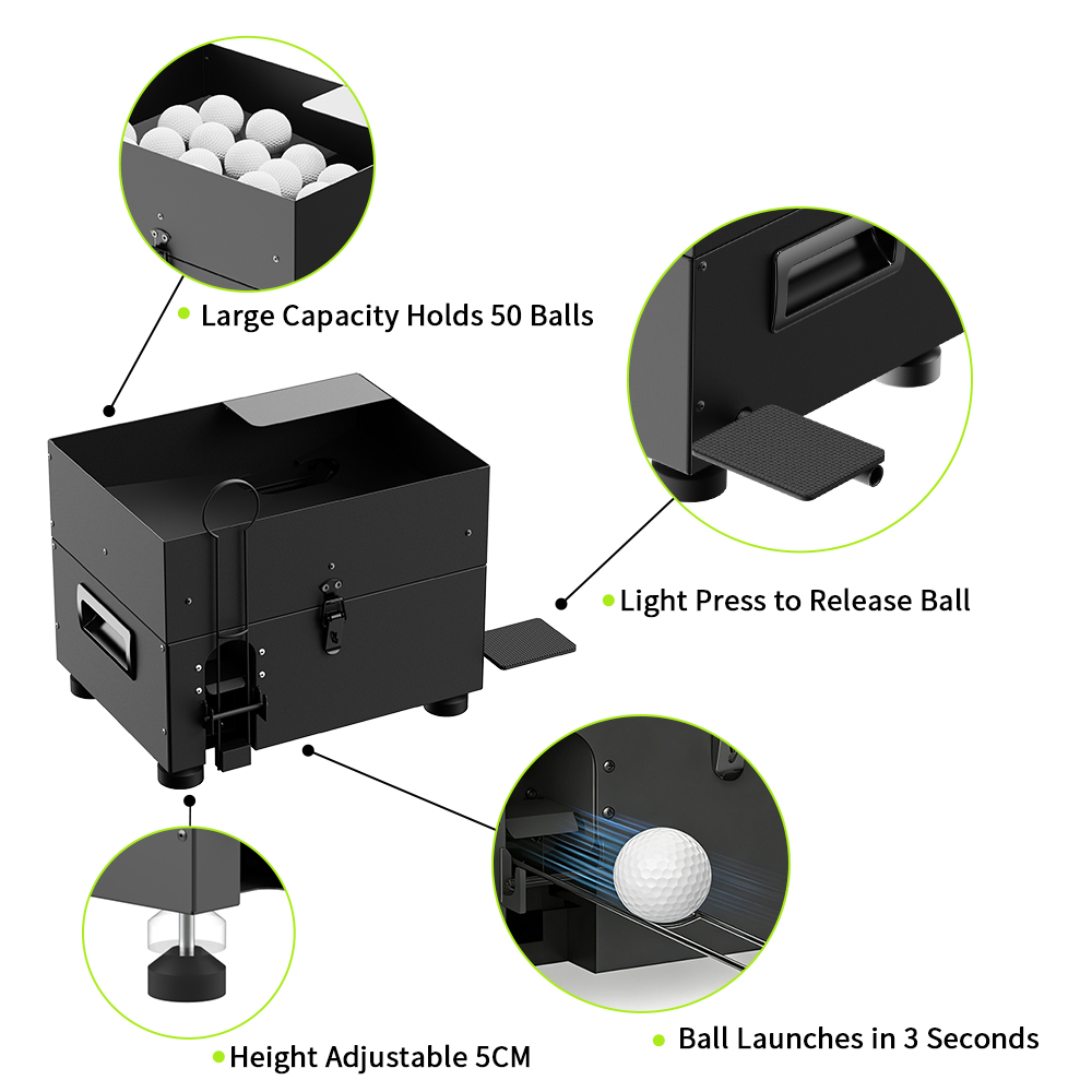 Mesin Teeing Golf Besi Semi-ot - Golf Equipment Logos ulasan dan harga