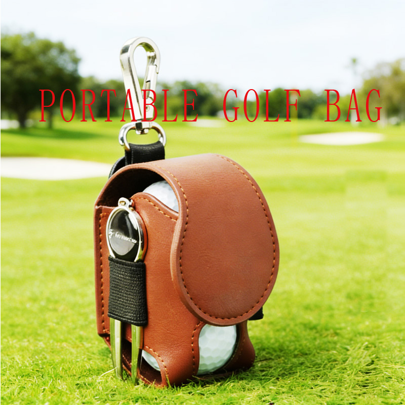 Tas Bola Golf PU Set Dua Bagia - Golf Equipment Kit ulasan dan harga